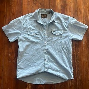 Howler Brothers stripe Pearl Snap button down